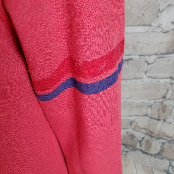 Roxy Hoodie Zipper Front Pink Size Medium Logo - Picture 5 of 9